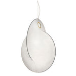 Silk Pendant Light with Iron Frame – Modern Minimalist Ceiling Lamp