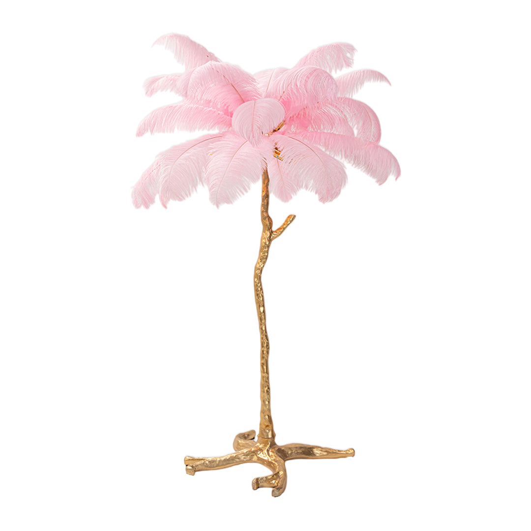 Aurelia Feather Floor Lamp – Nordic Designer Standing Light