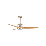 Aurelia LED Ceiling Fan with Light — Contemporary Wood-Blade Design