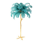 Aurelia Feather Floor Lamp – Nordic Designer Standing Light