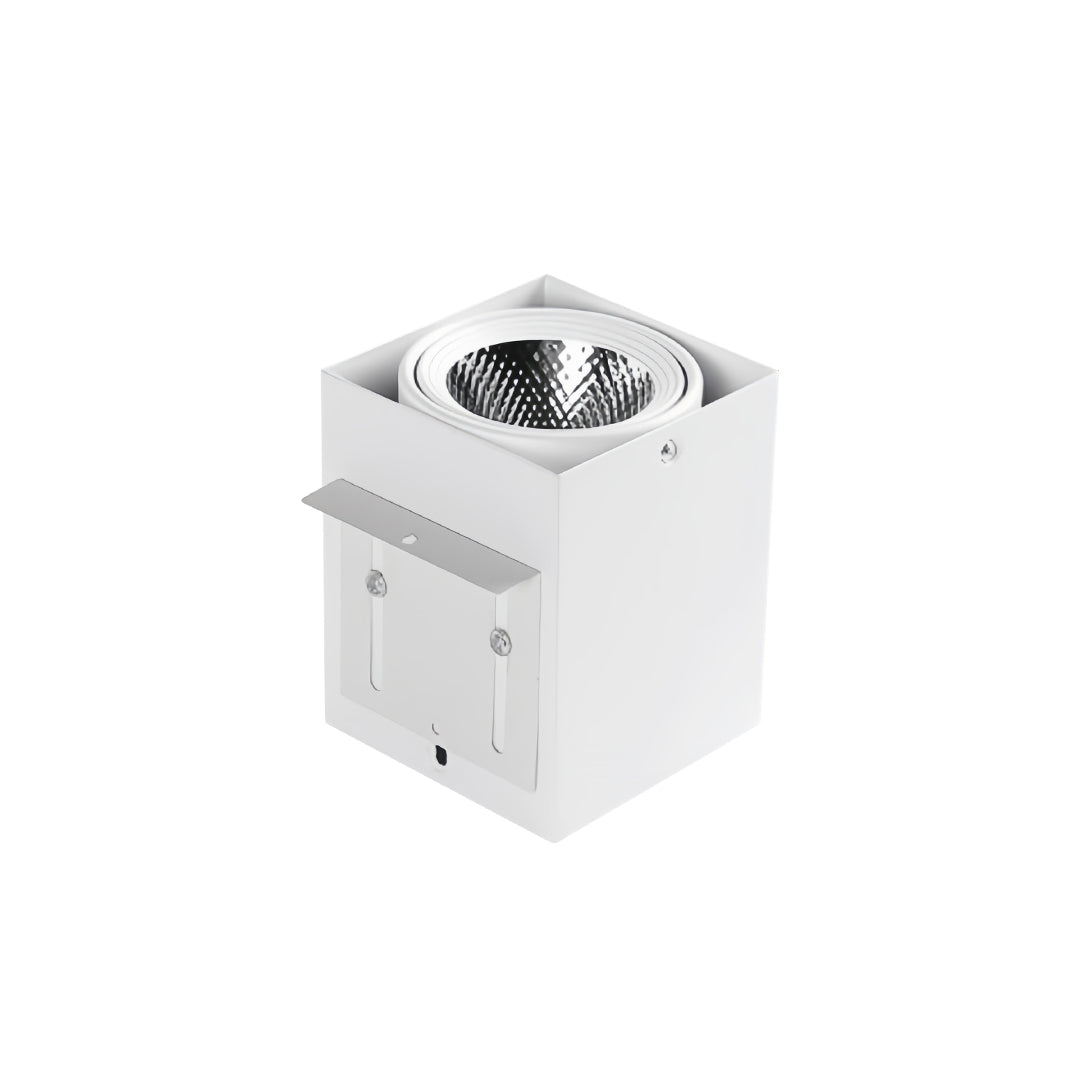 Modern Square Recessed Ceiling Lights with Adjustable Gimbal, 4-Pack LED Downlights