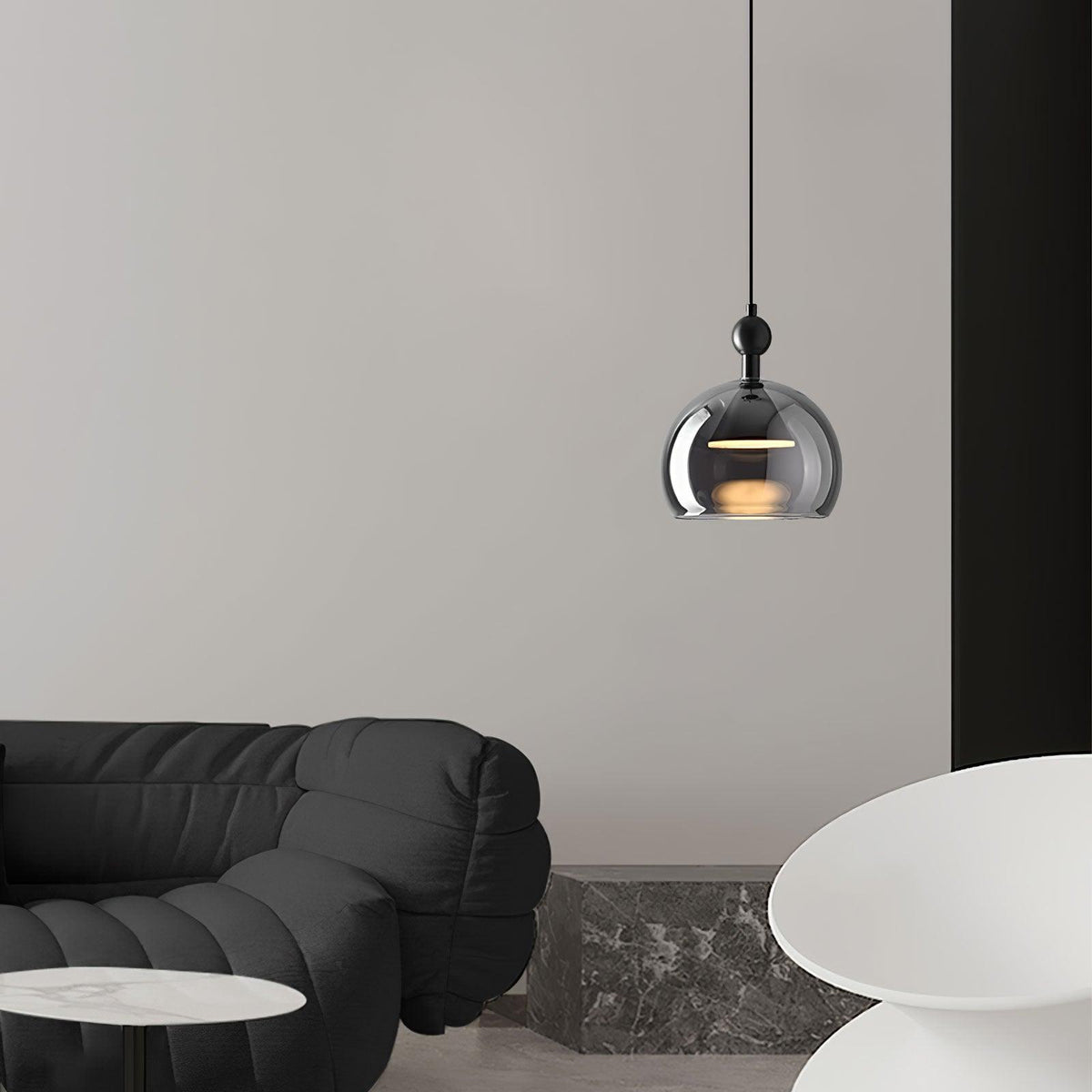 Quartet Of Light Glass Pendant Series