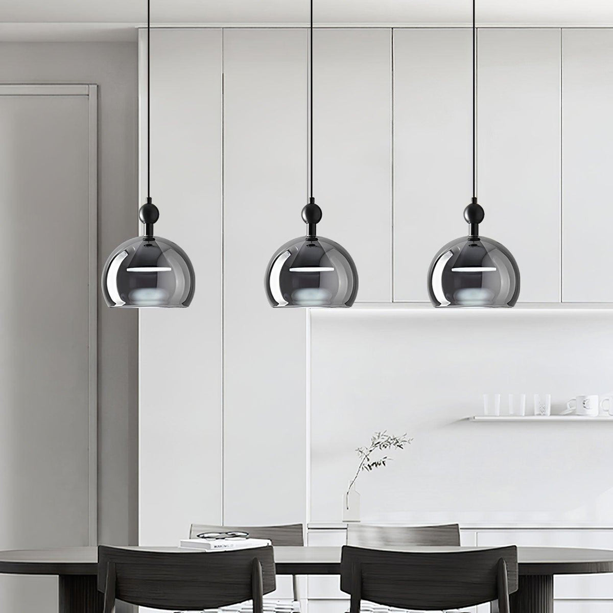 Quartet Of Light Glass Pendant Series