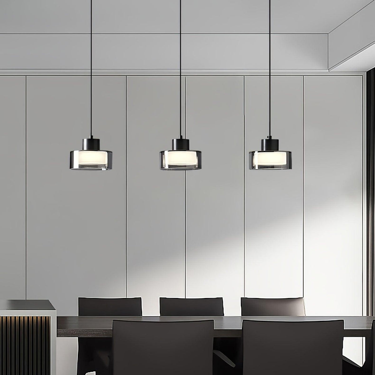 Quartet Of Light Glass Pendant Series