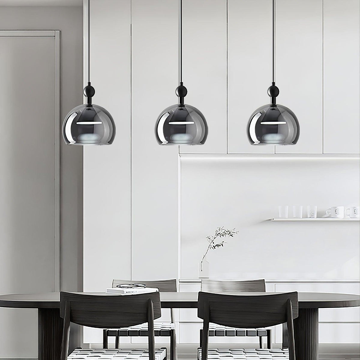 Quartet Of Light Glass Pendant Series