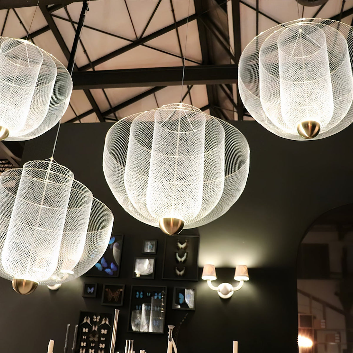 Meshmatics Hanging Lamp