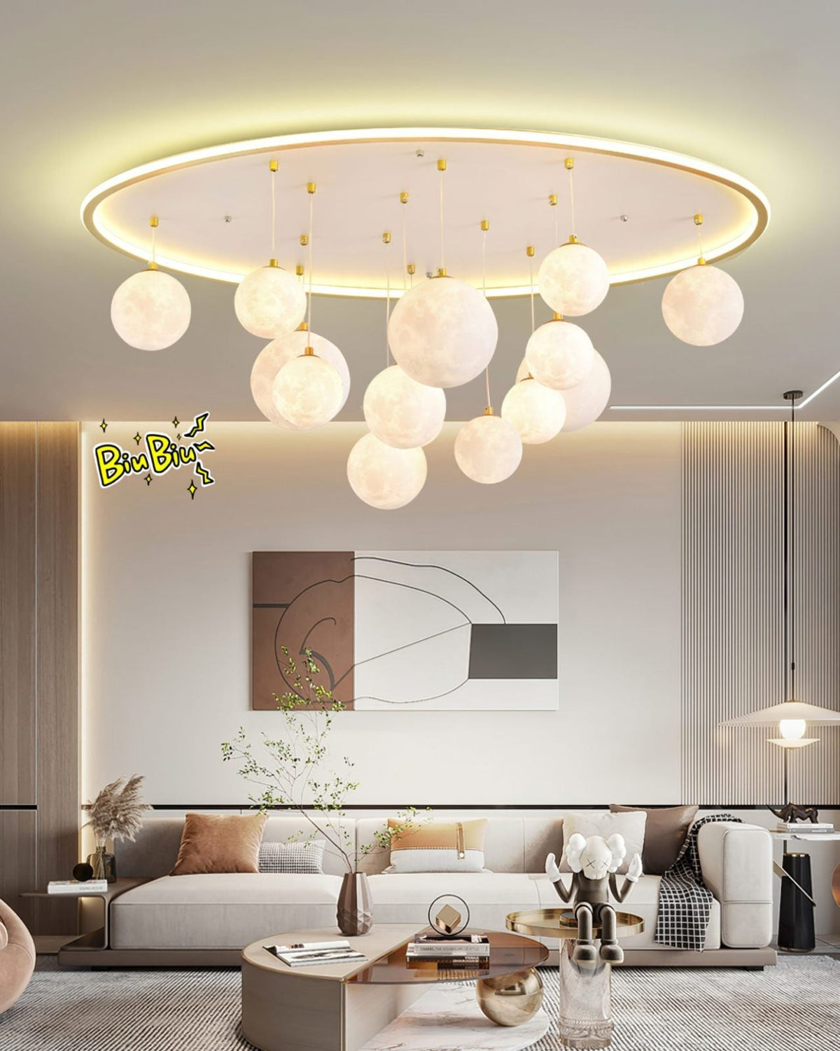Rainbow Planet Ceiling Light