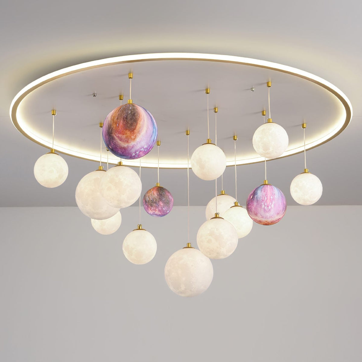 Rainbow Planet Ceiling Light