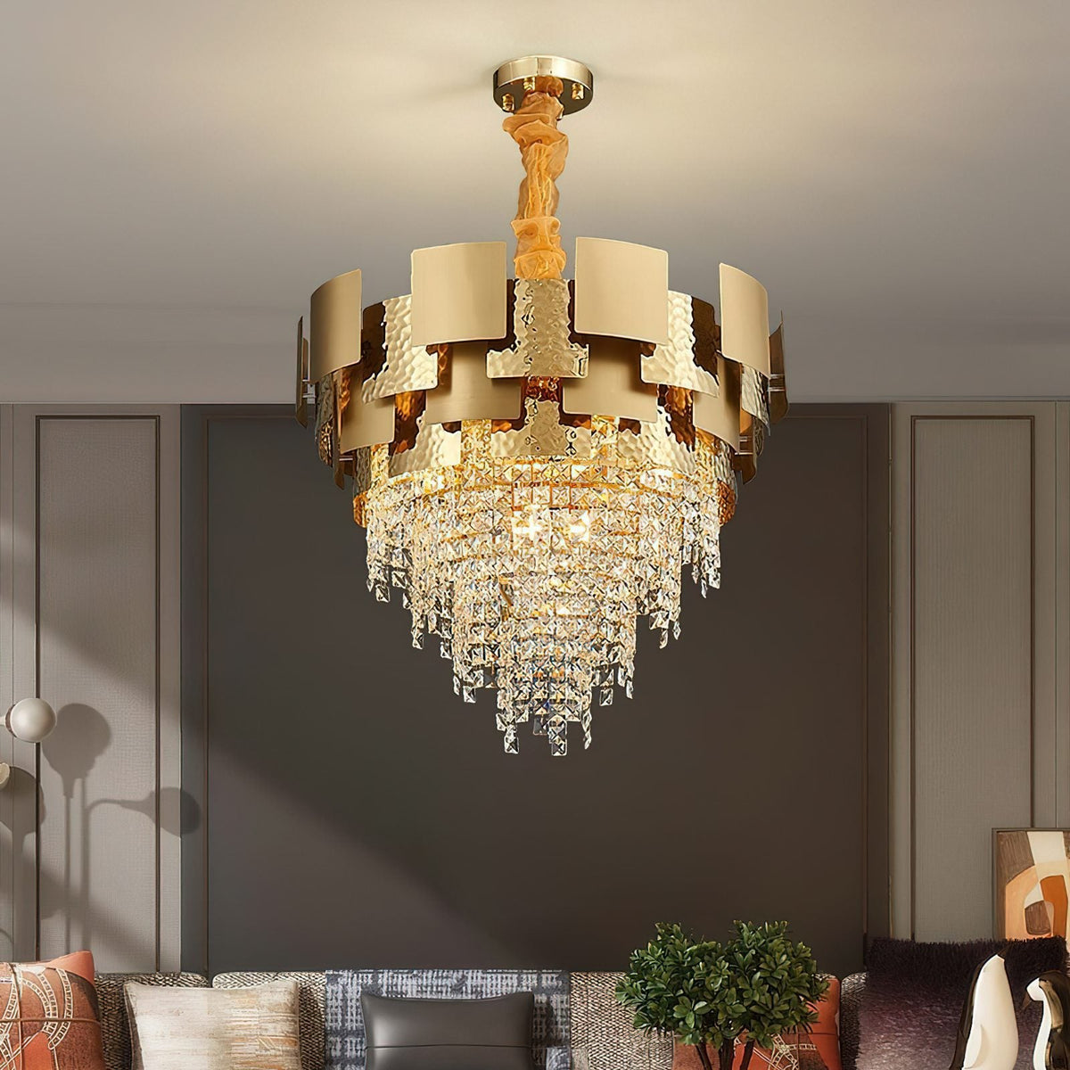 Raindrop Crystal Chandelier