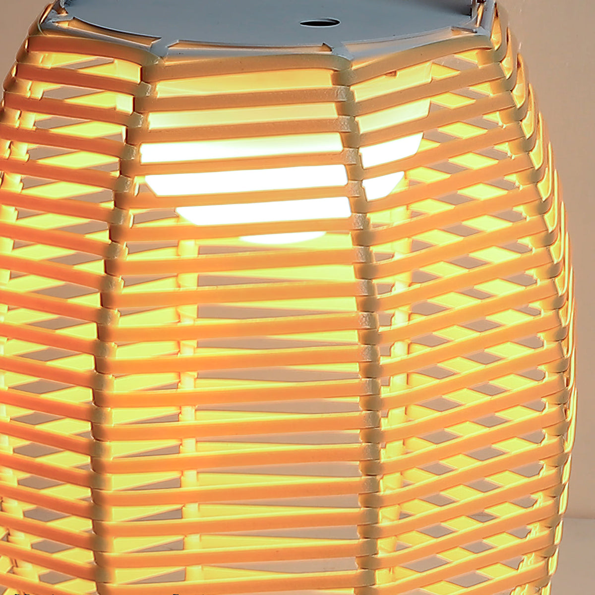 Lantern Built In Battery Table Lamp