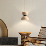 Vireo Travertine Pendant Light – Sculptural Stone LED Hanging Lamp for Modern Interiors