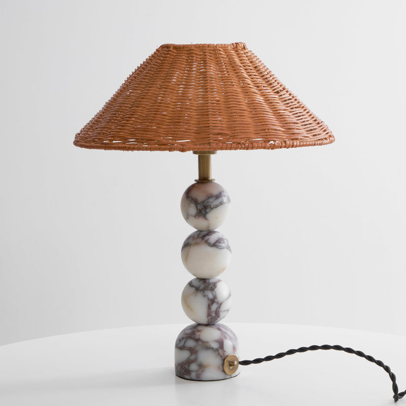 rattan-marble-table-lamp