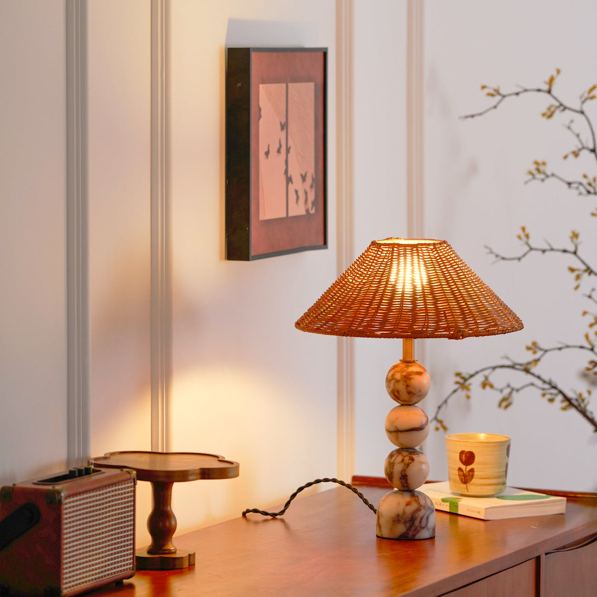 rattan-marble-table-lamp