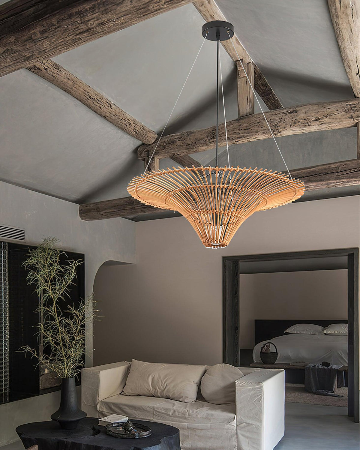 rattan-water-lily-pendant-lamp