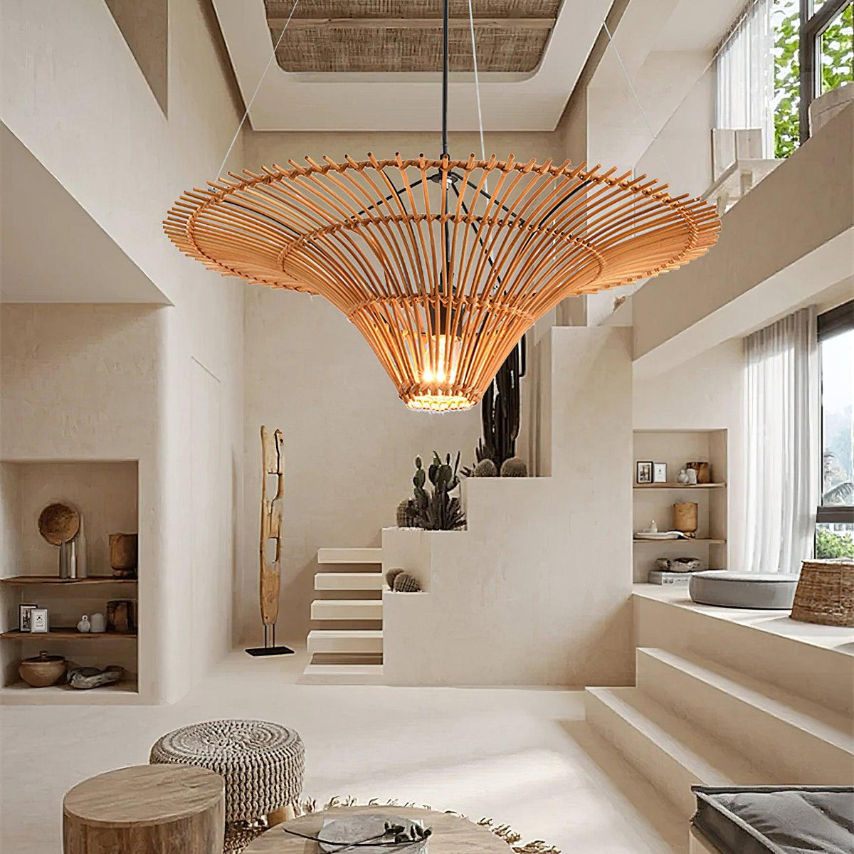 rattan-water-lily-pendant-lamp