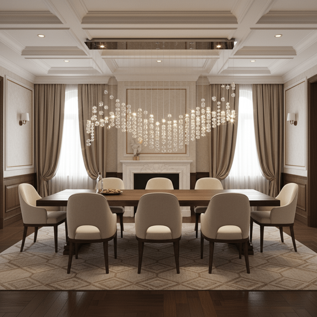 Raw Crystal Chandelier | Customizable Designer Pendant Light