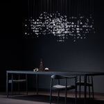 Raw Crystal Chandelier | Customizable Designer Pendant Light