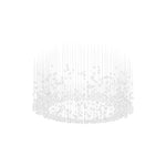Raw Crystal Chandelier | Customizable Designer Pendant Light