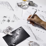 Raw Crystal Chandelier | Customizable Designer Pendant Light