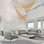 Raw Crystal Chandelier | Customizable Designer Pendant Light