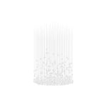 Raw Crystal Chandelier | Customizable Designer Pendant Light