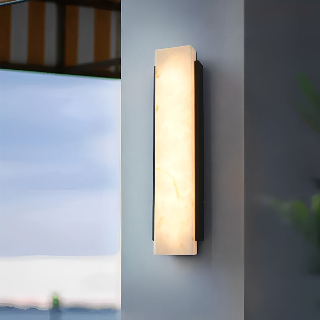 Rectangular Modern Outdoor Wall Lights Ha089462
