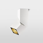 Rechteckiger drehbarer Einbaustrahler