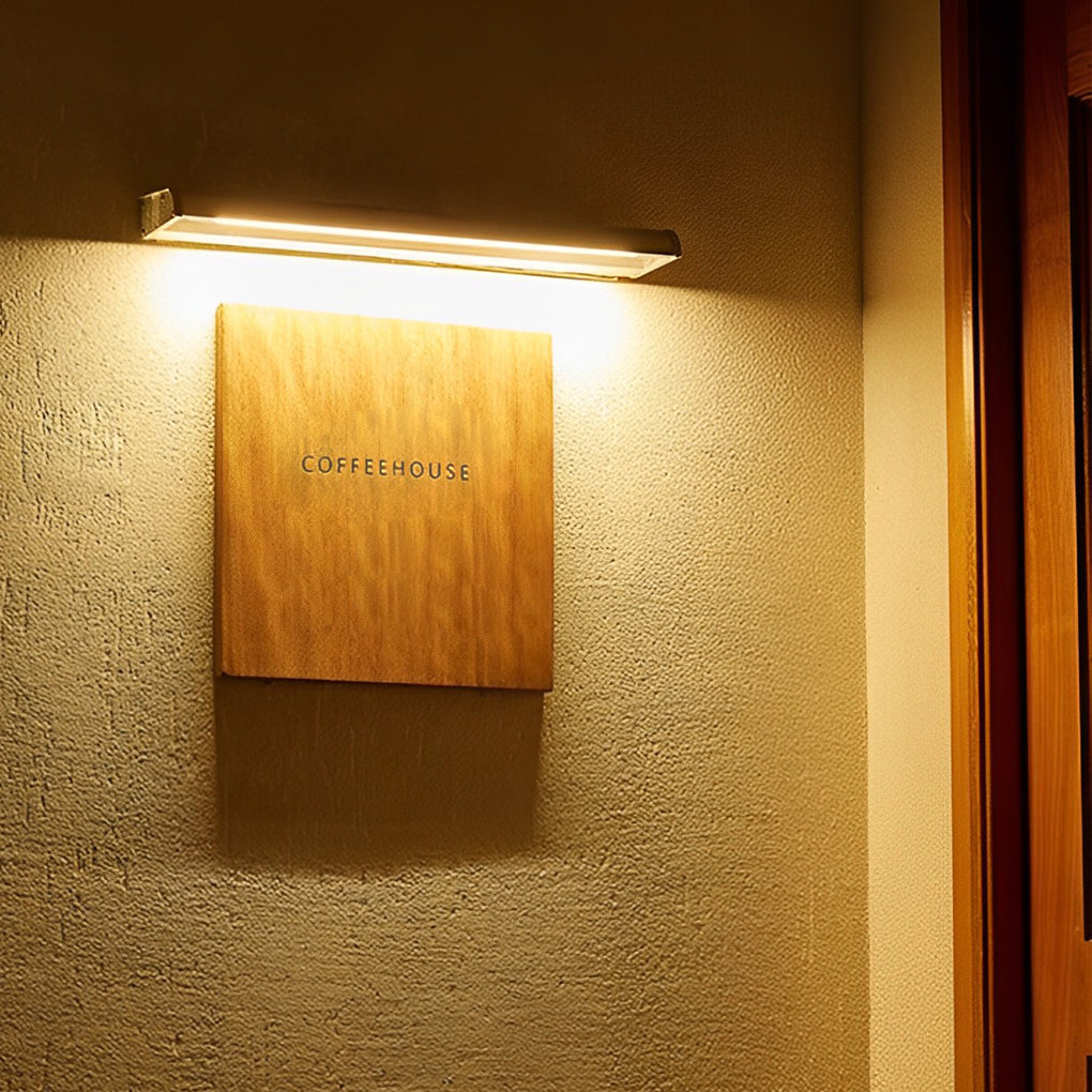 Rectangular Solar Wall Lamp Ha078055