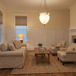 Regents Urn Glass Chain Chandelier in Antique Gold