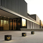 Modern Cube Outdoor Post Light – IP65 Waterproof LED Bollard for Pathways & Gardens