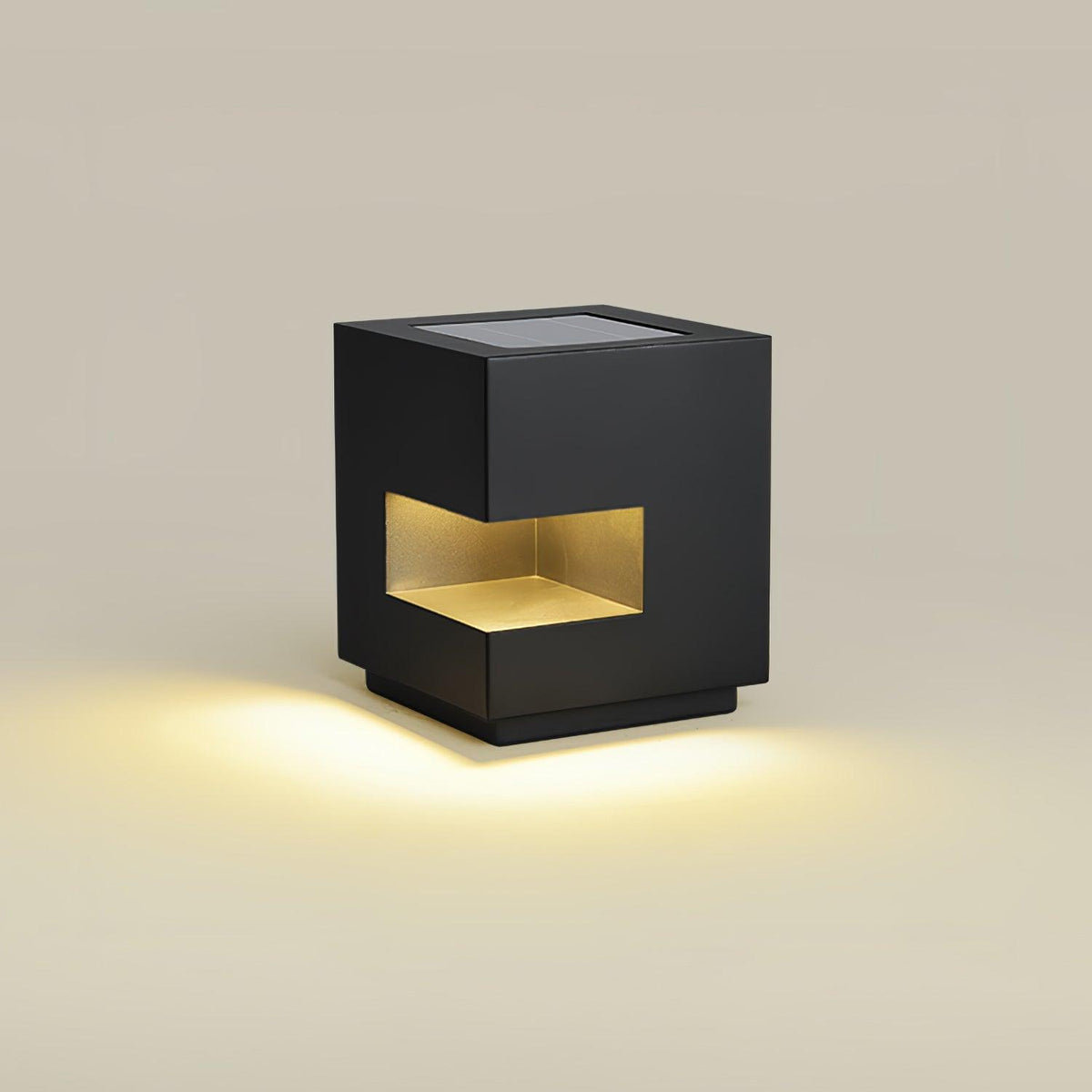 Modern Cube Outdoor Post Light – IP65 Waterproof LED Bollard for Pathways & Gardens
