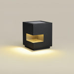 Modern Cube Outdoor Post Light – IP65 Waterproof LED Bollard for Pathways & Gardens