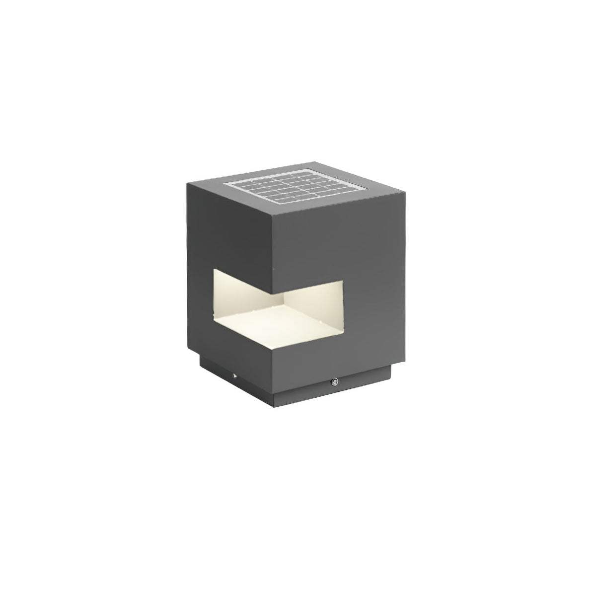 Modern Cube Outdoor Post Light – IP65 Waterproof LED Bollard for Pathways & Gardens
