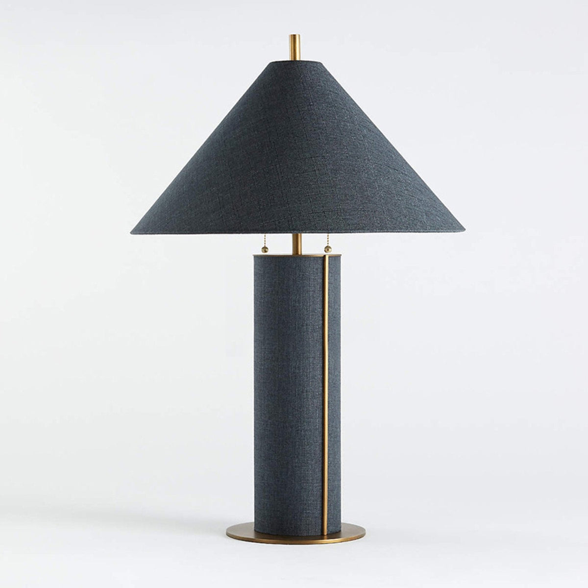 Remi Natural Linen Table Lamp