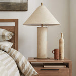 Remi Natural Linen Table Lamp