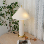 Remi Natural Linen Table Lamp