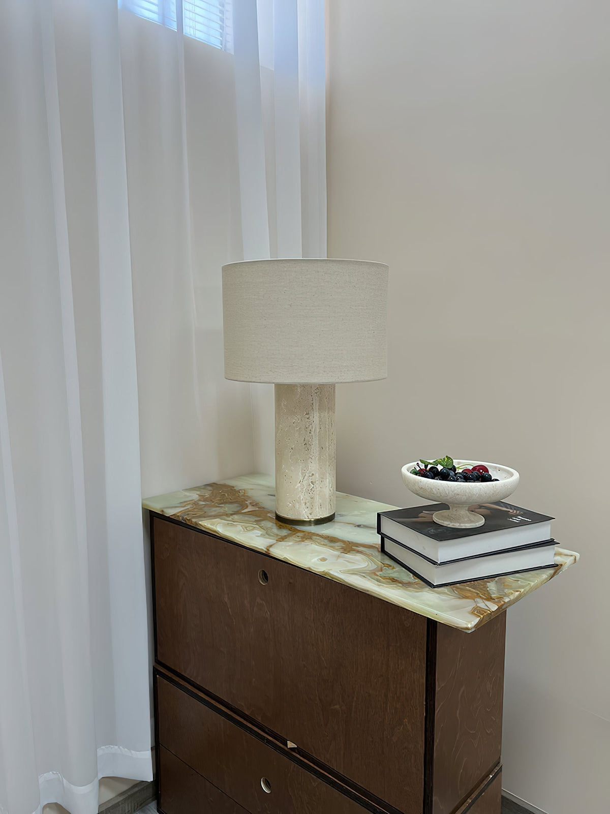 Remi Stone Table Lamp