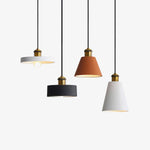 Resin Geometric Pendant Lamp