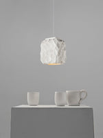 Geometric Resin Pendant Light for Modern Interiors