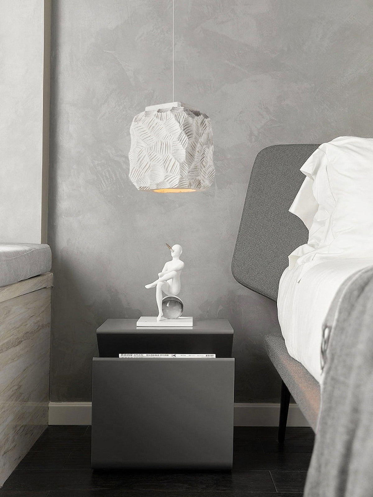 Geometric Resin Pendant Light for Modern Interiors