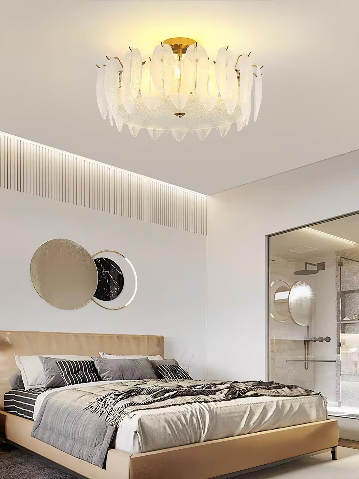 retro-feather-ceiling-lamp