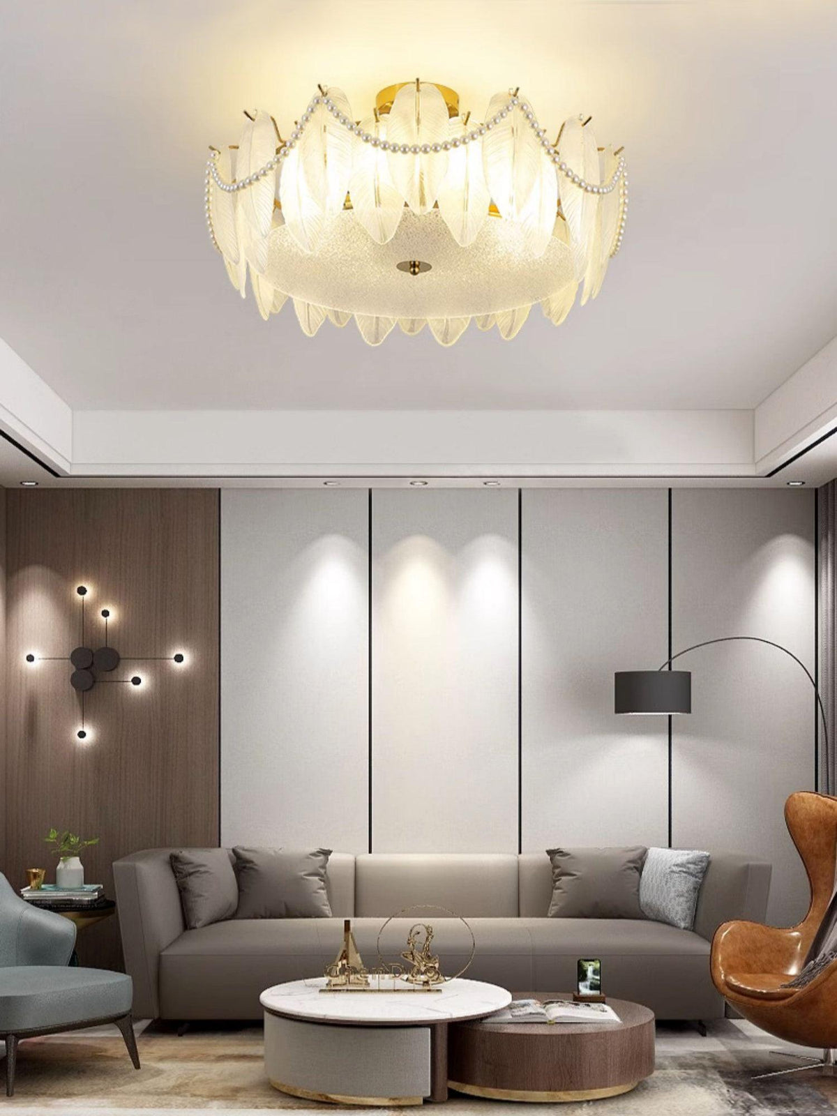 retro-feather-ceiling-lamp