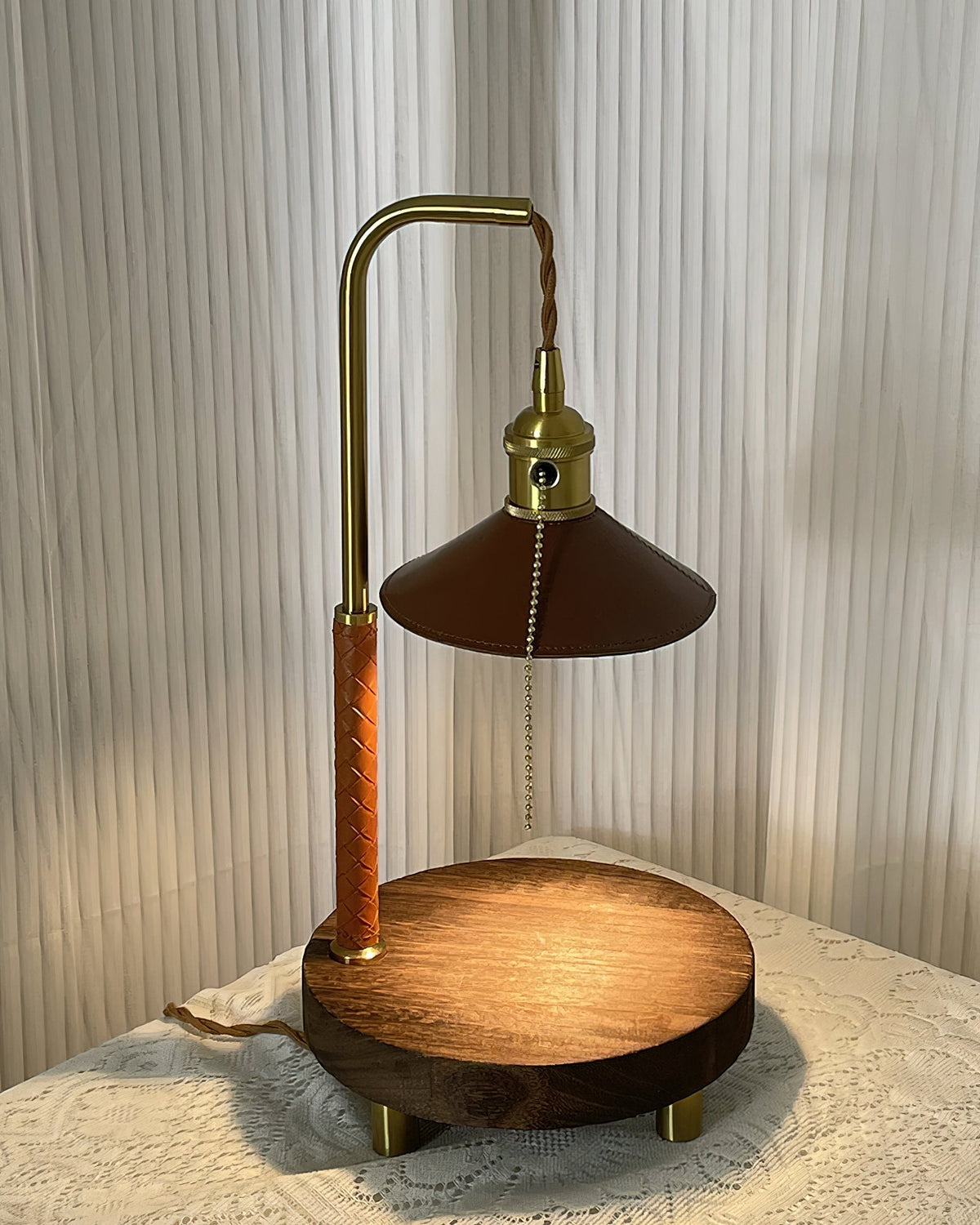 Retro Candle Warmer Table Lamp