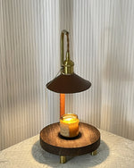 Retro Candle Warmer Table Lamp