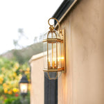 Retro European Brass Wall Light