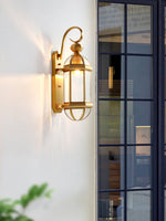 Retro European Brass Wall Light