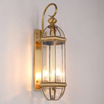 Retro European Brass Wall Light