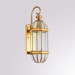 Retro European Brass Wall Light