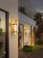 Retro European Brass Wall Light