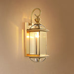 Retro European Brass Wall Light